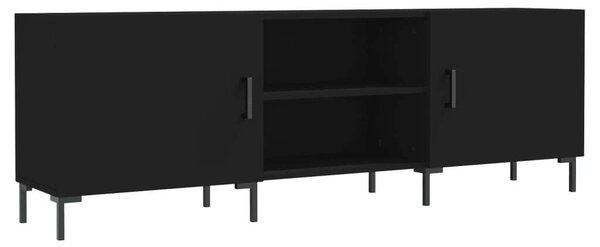 Modern TV-szekrény - 150x30x50 cm - Fekete
