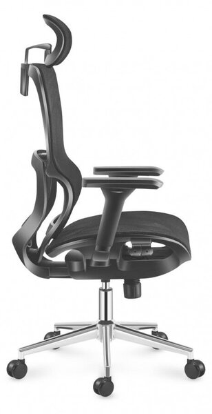 Ergonomikus ortopéd kényelmes irodai szék, irodai szék, deréktámasz fekete