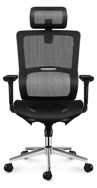 Ergonomikus ortopéd kényelmes irodai szék, irodai szék, deréktámasz fekete