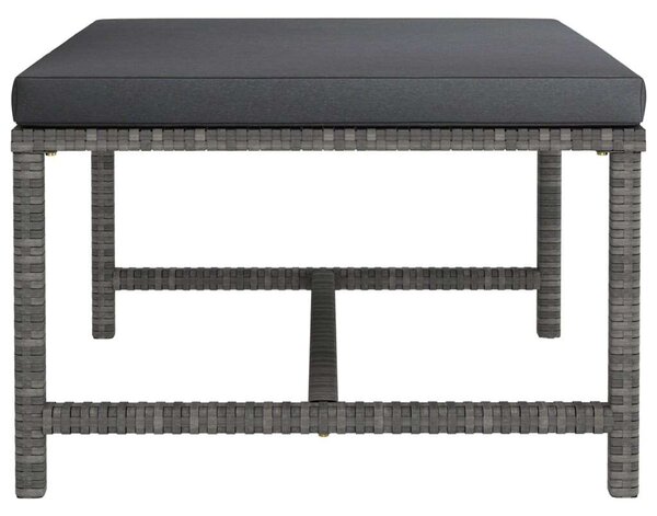 VidaXL Polyrattan Kerti Ülőgarnitúra - 9 Elemes
