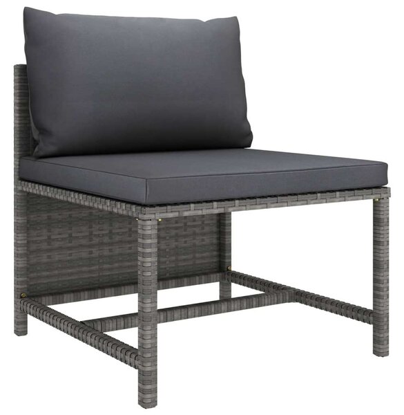 VidaXL Polyrattan Kerti Ülőgarnitúra - 9 Elemes