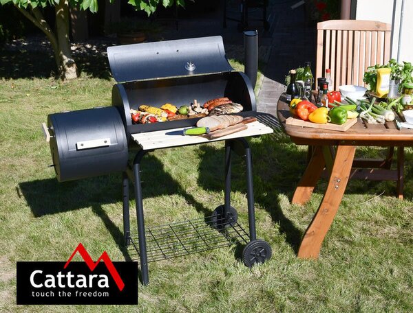 Cattara Faszenes grill Smokie füstölővel