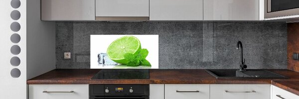Konyhai dekorpanel Lime jég