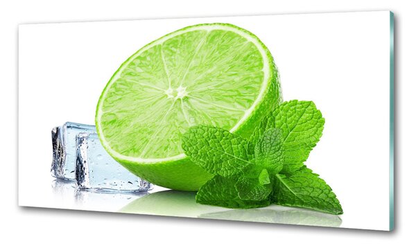 Konyhai dekorpanel Lime jég