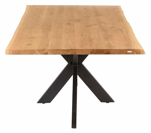 Natural edges oak Table top 140x80cm