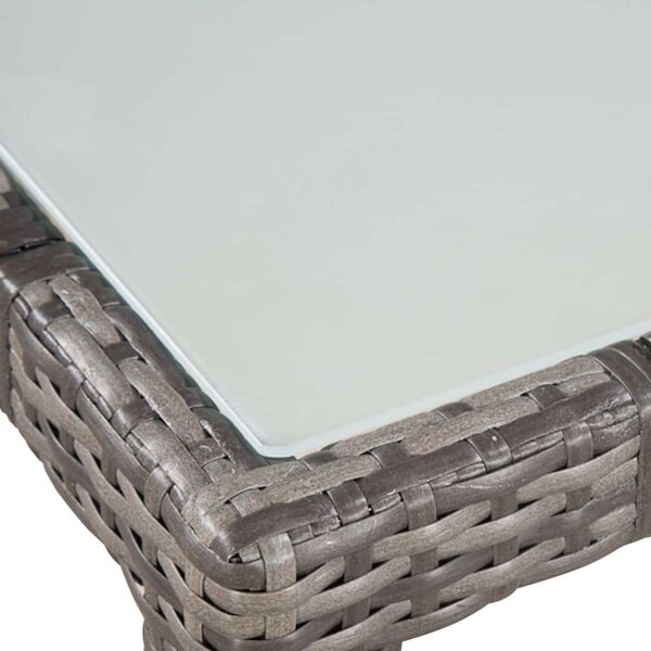 VidaXL Kültéri Polyrattan Étkezőgarnitúra - 9 személyes