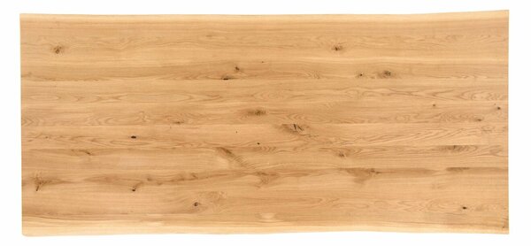 Natural edges oak Table top 140x80cm