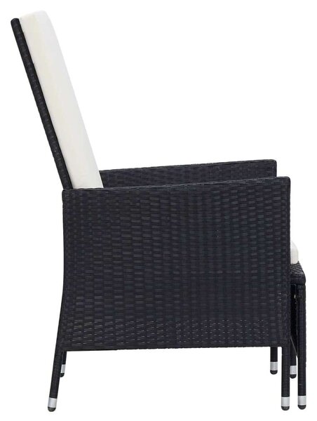 VidaXL Polyrattan Kerti Bútorszett - 2 részes