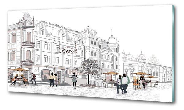 Konyhai fali panel Óváros