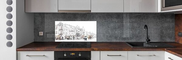 Konyhai fali panel Óváros