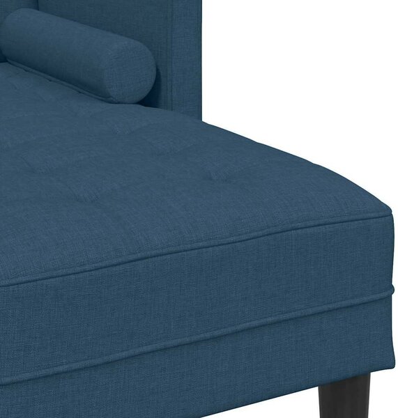 VidaXL Kanapé Szett párnával 2 pcs Kék Poliészter