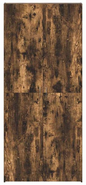 VidaXL Cipőszekrény polcokkal Sokszínű 80 x 35.5 x 180 cm Faanyag