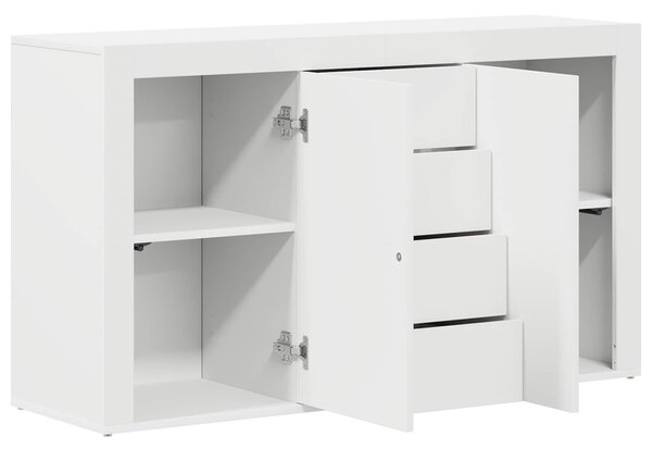VidaXL Széf Fehér 120 x 36 x 69 cm Szerelt Fa