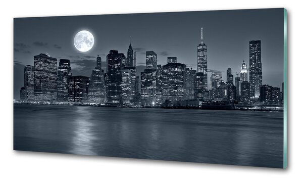 Konyhai falvédő New york éjjel
