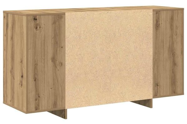 VidaXL Széf kézműves tölgy 135 x 41 x 69 cm Faanyag