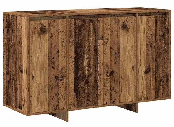 VidaXL Széf Régi fa 120 x 41 x 75 cm Faanyag