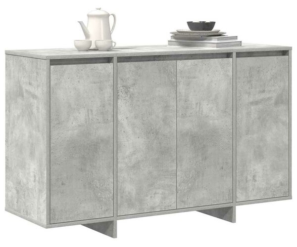 VidaXL Széf Beton szürke 120 x 41 x 75 cm Faanyag