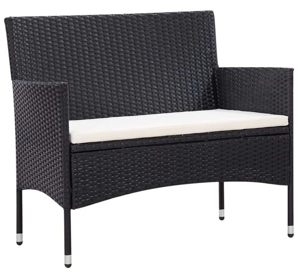 VidaXL Polyrattan Kerti Bútorszett - 5 részes
