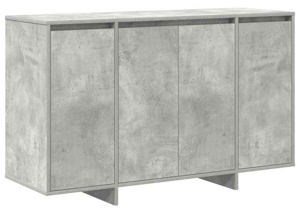 VidaXL Széf Beton szürke 120 x 41 x 75 cm Faanyag