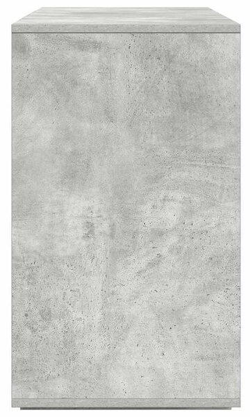 VidaXL Széf Beton szürke 120 x 41 x 75 cm Faanyag