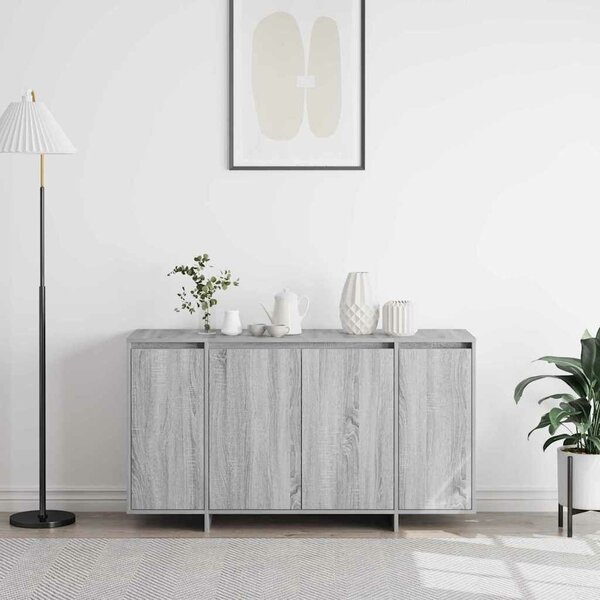 VidaXL Széf Szürke sonoma 120 x 41 x 75 cm Faanyag