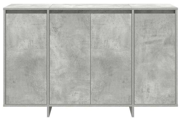 VidaXL Széf Beton szürke 120 x 41 x 75 cm Faanyag