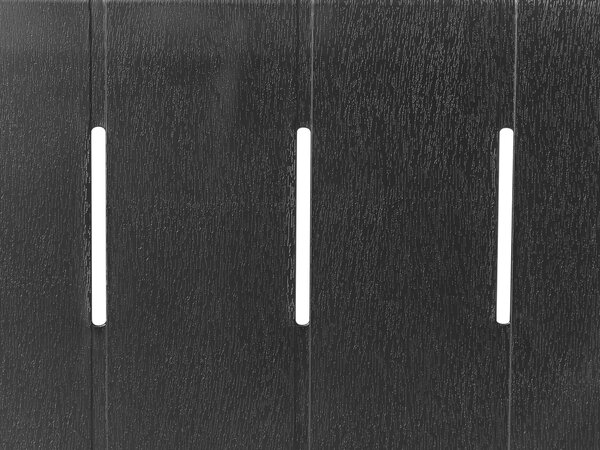 Kerti asztal BARTICA 154 cm 84 cm Fekete