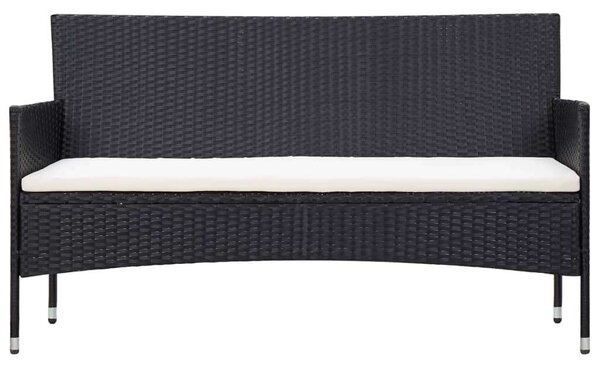 VidaXL Polyrattan Kerti Bútorszett - 5 részes