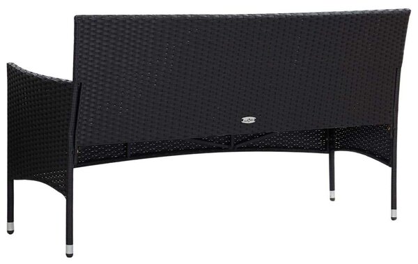 VidaXL Polyrattan Kerti Bútorszett - 5 részes