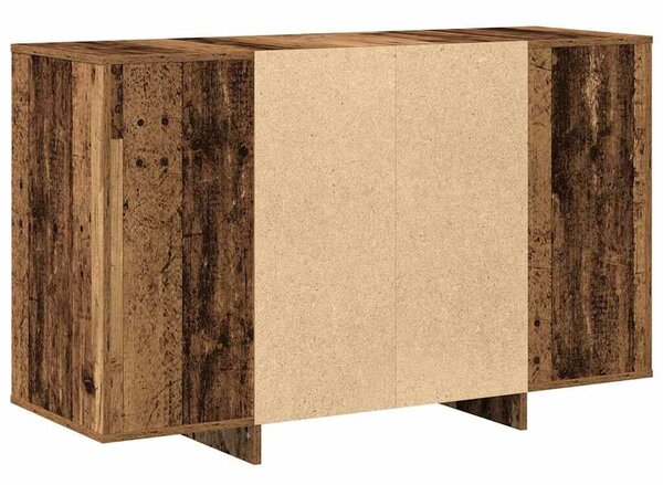 VidaXL Széf Régi fa 120 x 41 x 75 cm Faanyag