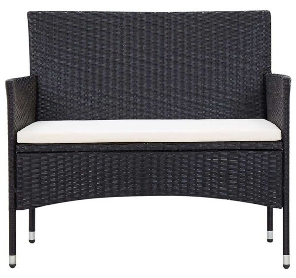 VidaXL Polyrattan Kerti Bútorszett - 5 részes