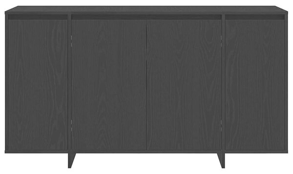 VidaXL Széf Musta tammi 135 x 41 x 69 cm Faanyag
