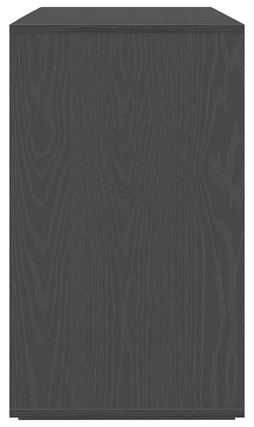 VidaXL Széf Musta tammi 120 x 41 x 75 cm Faanyag