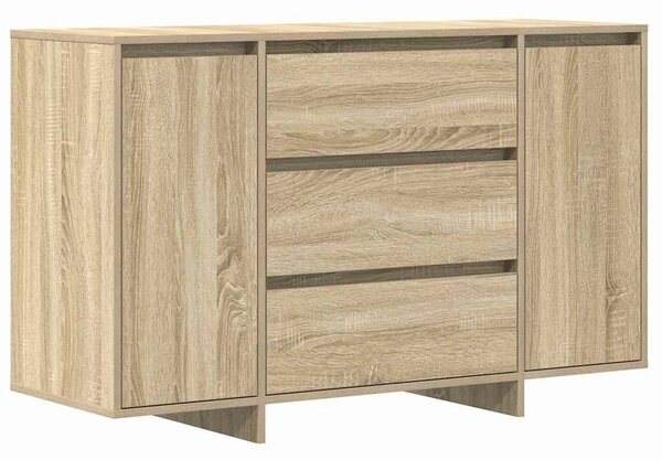 VidaXL Széf fiókkal sonoma tölgy 120 x 41 x 75 cm Faanyag