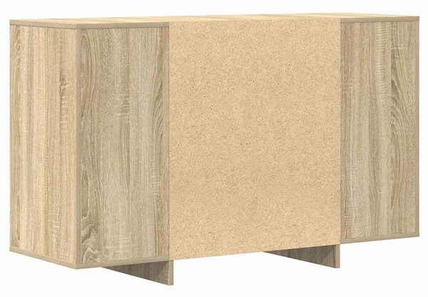 VidaXL Széf fiókkal sonoma tölgy 120 x 41 x 75 cm Faanyag