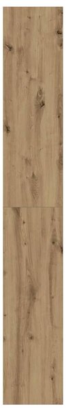 VidaXL Könyvespolc Kézműves Tölgy 100 x 30 x 198 cm Faanyag