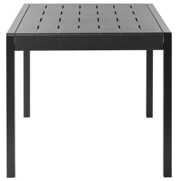 Kerti asztal BARTICA 81 cm 84 cm Fekete