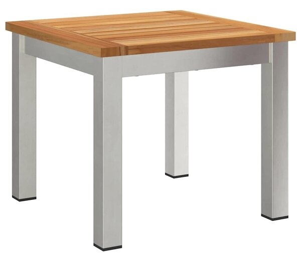 VidaXL étkező székek 2 db Szürke 60x56x85 cm Tömör akácfa