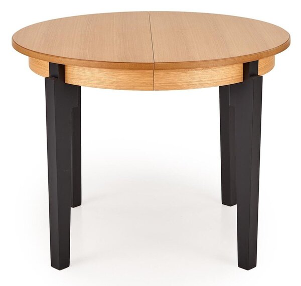 Asztal Houston 785, 77cm, Fekete, Tölgy, Tölgy, Bükkfa