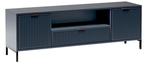 TV-szekrény 165,3 cm, indigókék ELEGANZO