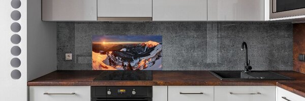 Konyhapanel Tél a hegyekben