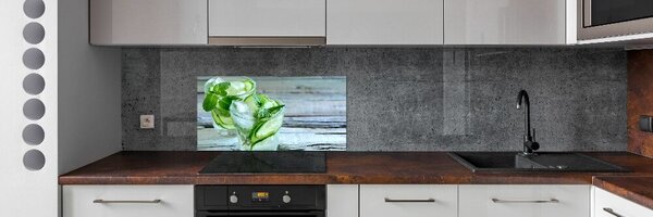 Konyhai dekorpanel Uborka víz