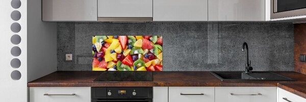 Konyhai dekorpanel Vágott gyümölcsöt