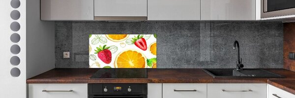 Konyhai dekorpanel Gyümölcs