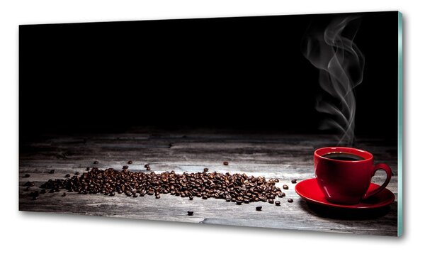 Konyhai dekorpanel Aromás kávé