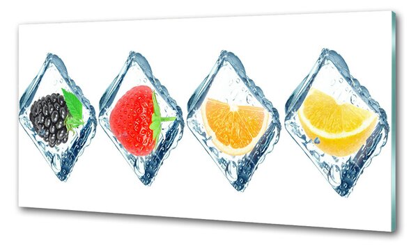 Konyhai dekorpanel Gyümölcs kocka