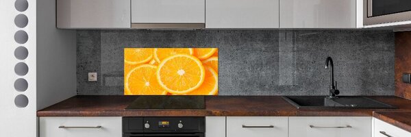 Konyhai dekorpanel Narancs szeletek