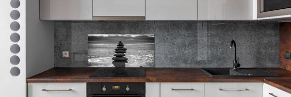Konyhai fali panel Egyensúly kövek