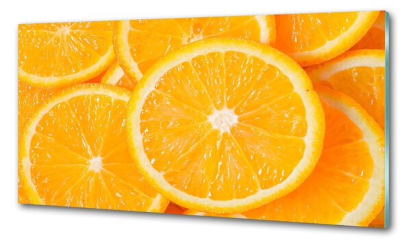 Konyhai dekorpanel Narancs szeletek