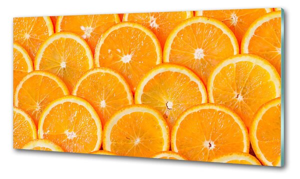 Konyhai dekorpanel Narancs szeletek